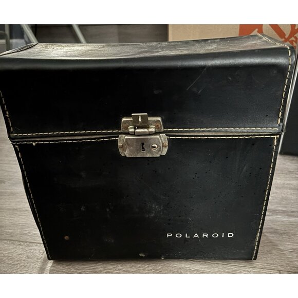Vintage POLAROID Land Camera Automatic 230 Camera w/Strap Original Box UNTESTED - Picture 8 of 11
